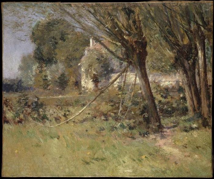 Theodore Robinson Willows Spain oil painting art